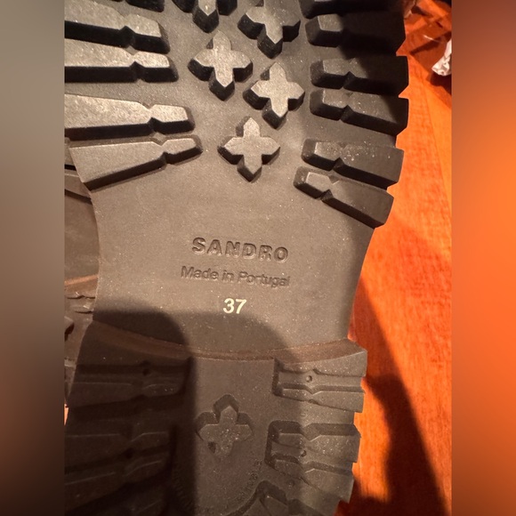 Sandro ankle suede Boots - Picture 8 of 13